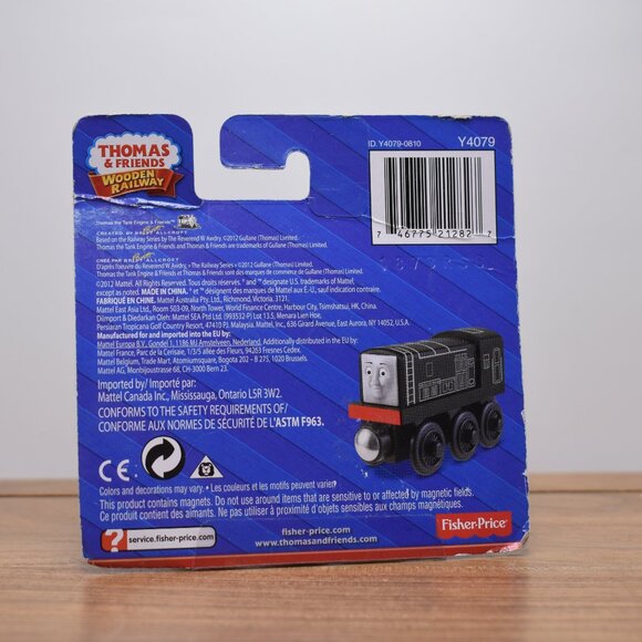 Diesel Y4079 - Thomas & Friends Wooden Railway Train Engine Fisher Price Sealed - Picture 8 of 8